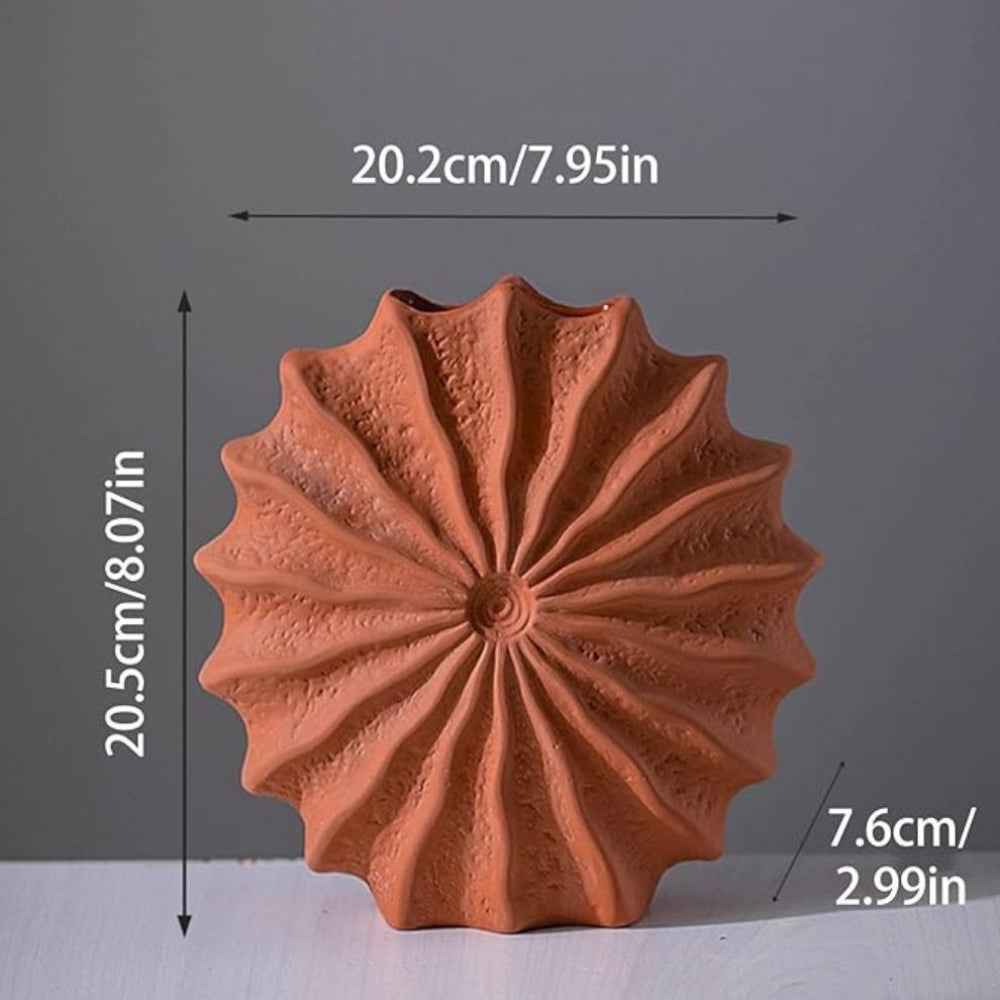 Skorter | Coral Crest Ceramic Vase