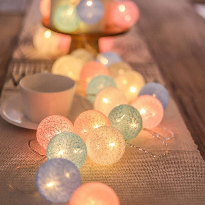 Skorter | Ballton - Cotton glowing ball swing | Various color combinations