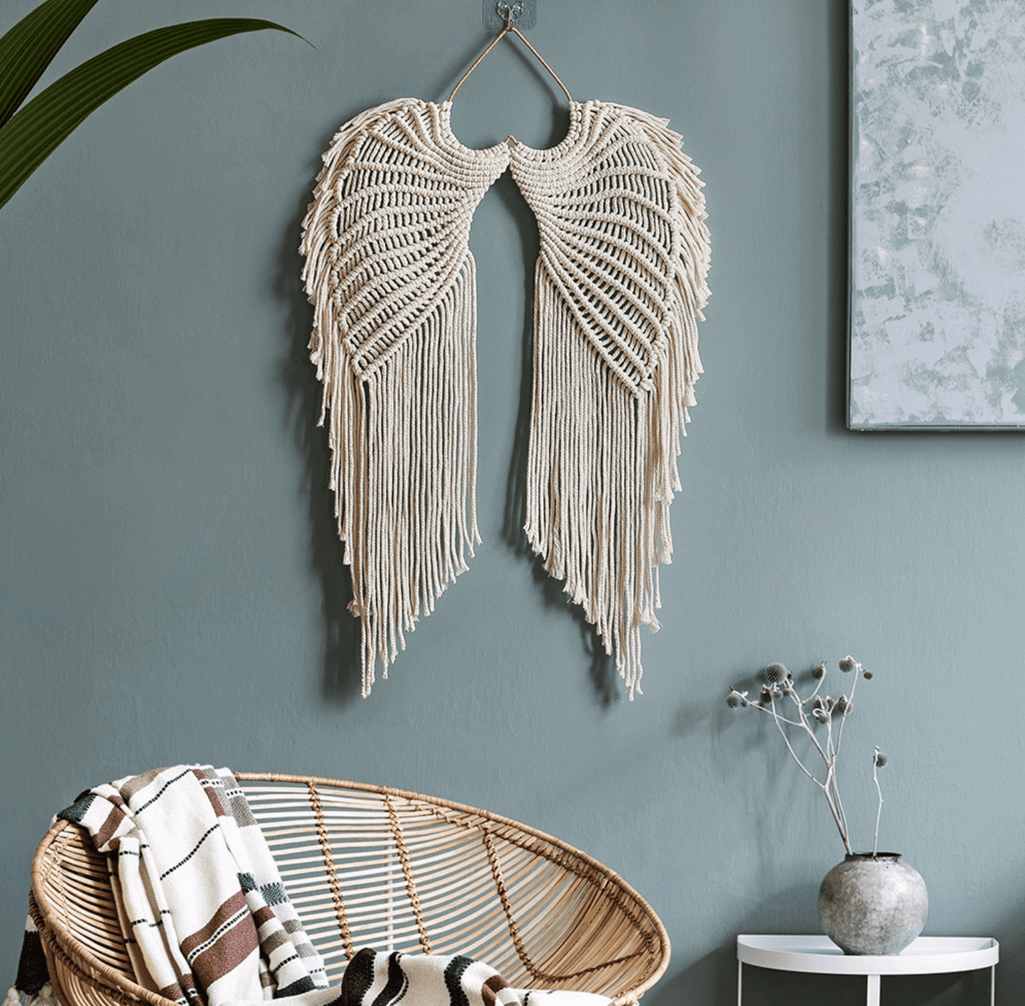 Skorter | Angel Wings Macrame Hanging Wall Decoration