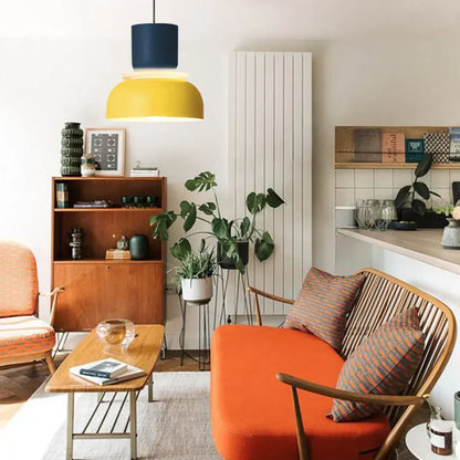 Skorter | Nordic Color Block Pendant Light Fixture - Modern Hanging Lamp for Kitchen & Dining Room