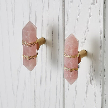 Skorter | Elegance Crystal Brass Cabinet Knob