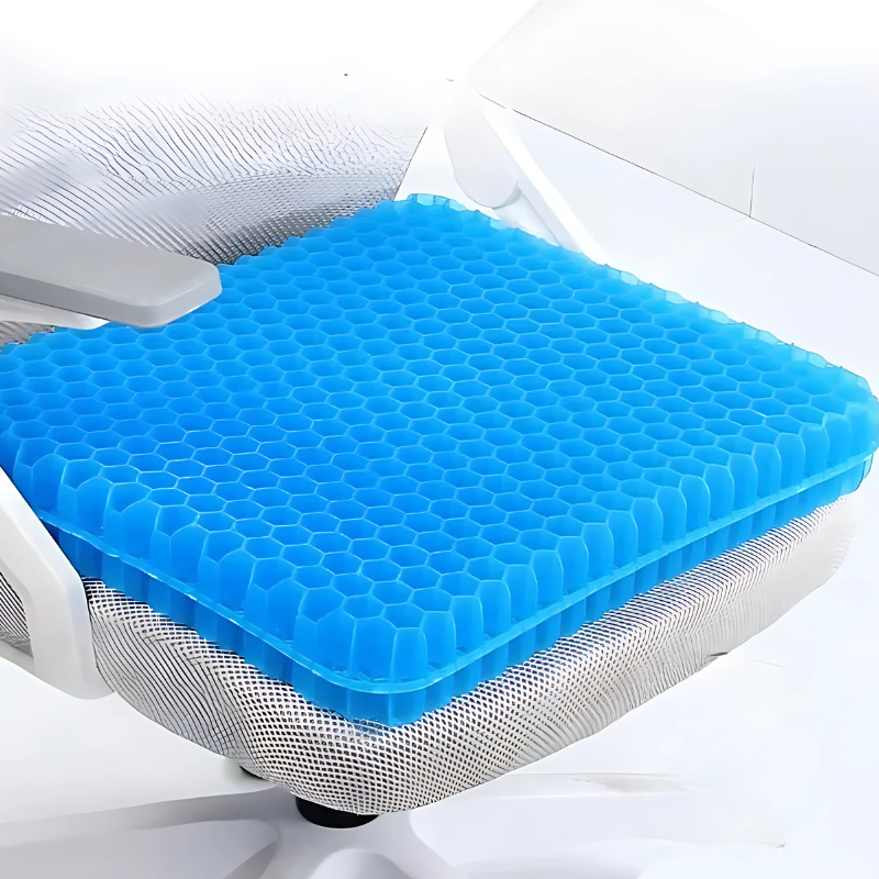 Skorter | Cooling Gel Seat Cushion | Breathable, Flexible & Pain Relief for Office Chairs, Cars, and Home Use
