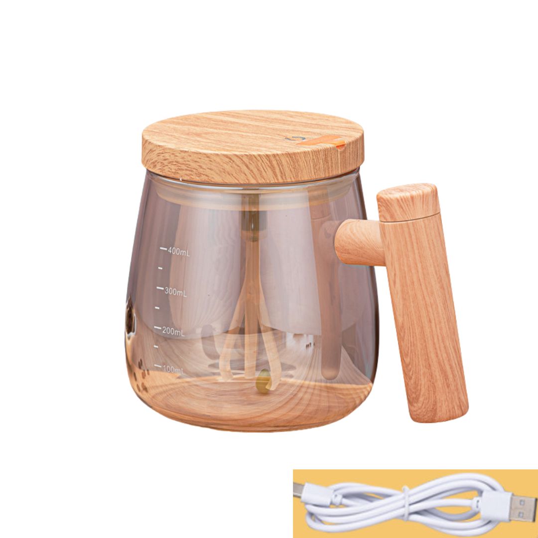 Skorter | 2in1 Mixer Cup made of Wood