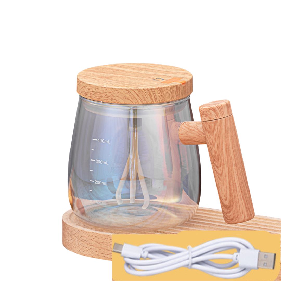 Skorter | 2in1 Mixer Cup made of Wood