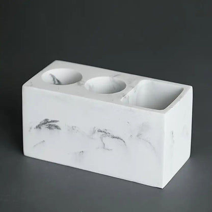 Skorter | Couple Resina Toothbrush Holder