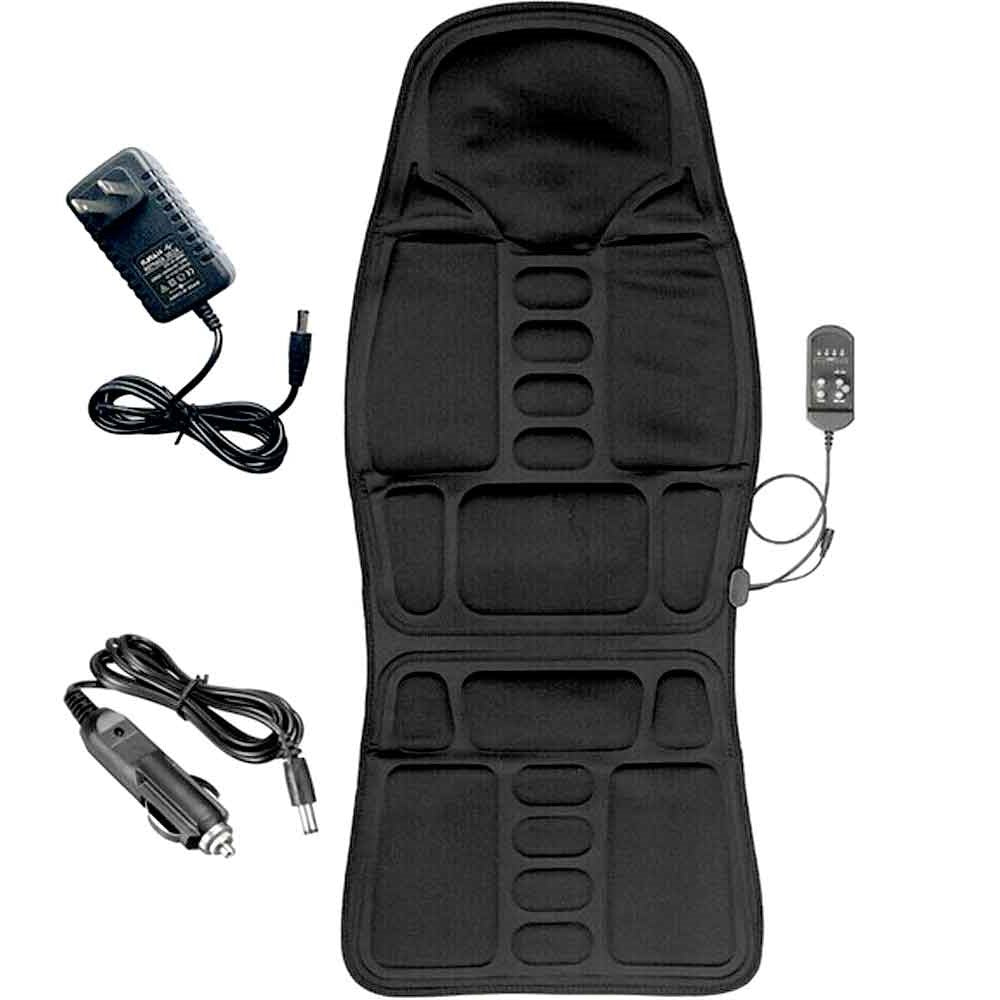Skorter | 8-Mode Heated Massage Chair Pad for Back, Neck & Full-Body Relaxation – Perfect for Car & Home