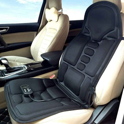 Skorter | 8-Mode Heated Massage Chair Pad for Back, Neck & Full-Body Relaxation – Perfect for Car & Home