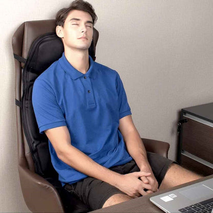 Skorter | 8-Mode Heated Massage Chair Pad for Back, Neck & Full-Body Relaxation – Perfect for Car & Home