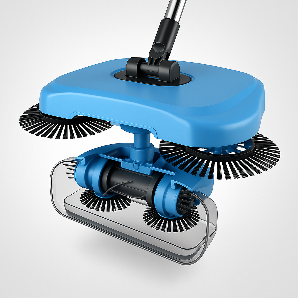 Skorter | 2-in-1 Vacuum Broom | Cordless, Eco-Friendly & Suitable for Tiles, Wood, and Carpets