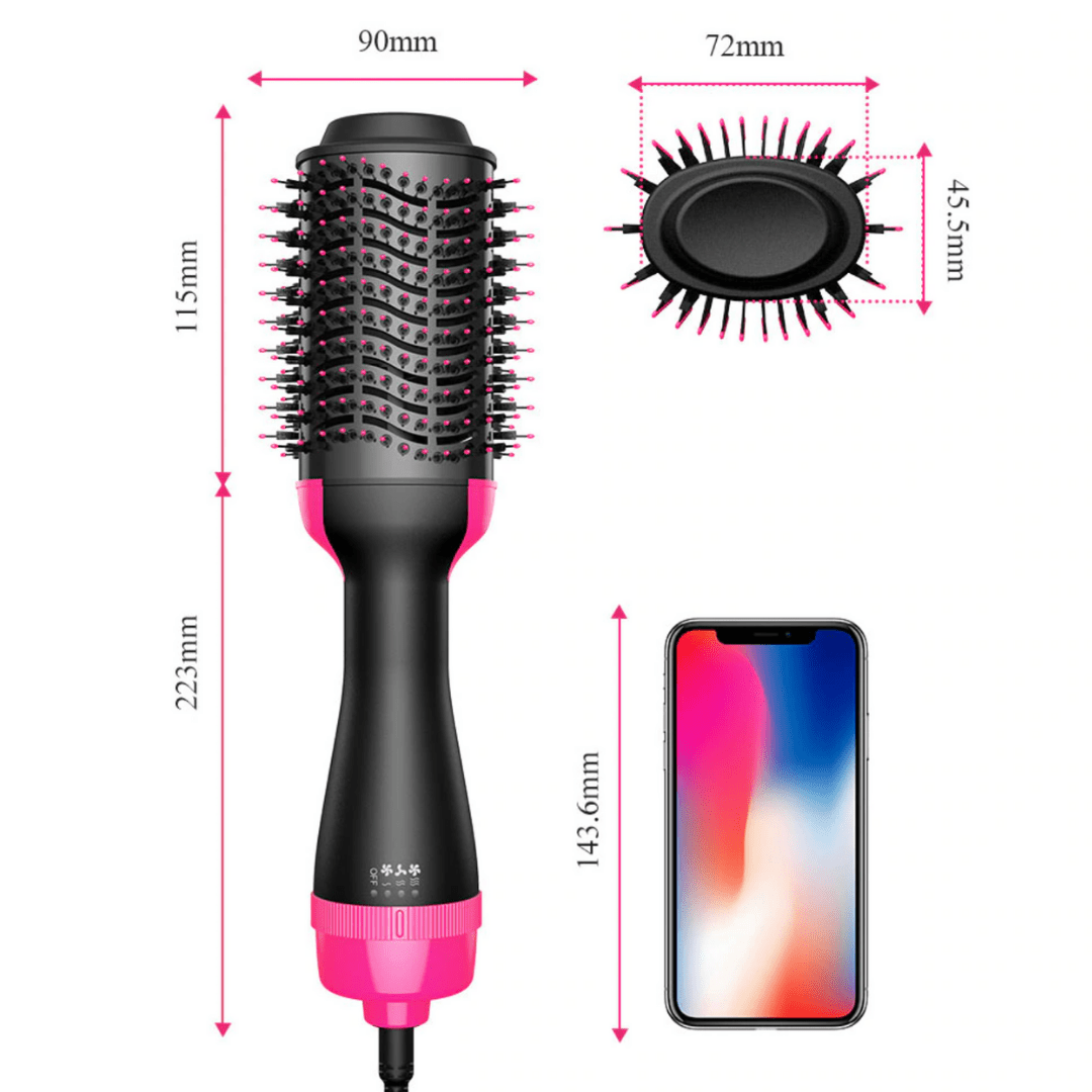Skorter | 4-in-1 Hair Dryer & Straightener for Volume & Shine