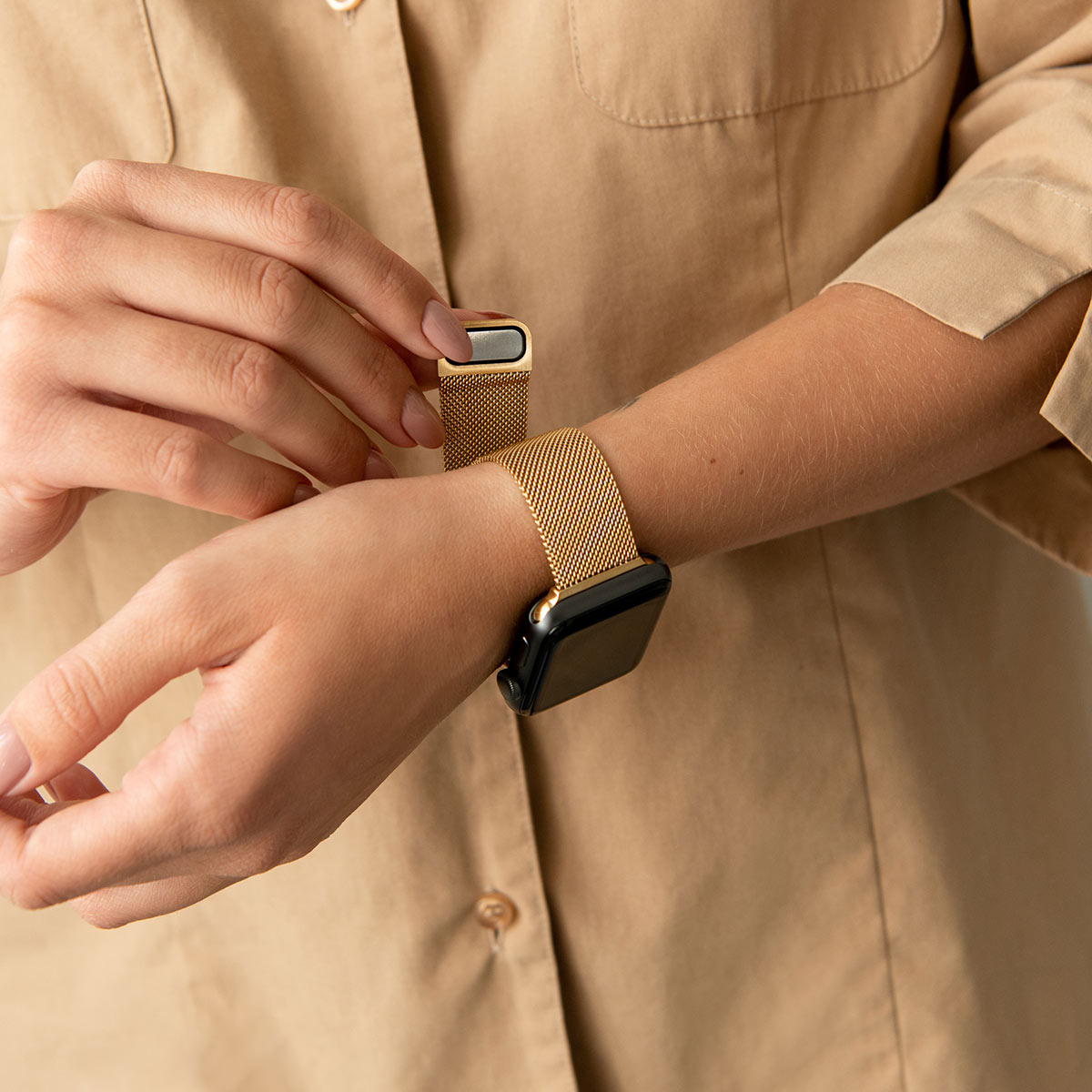 Skorter | Apple Watch Band - Metal Mesh