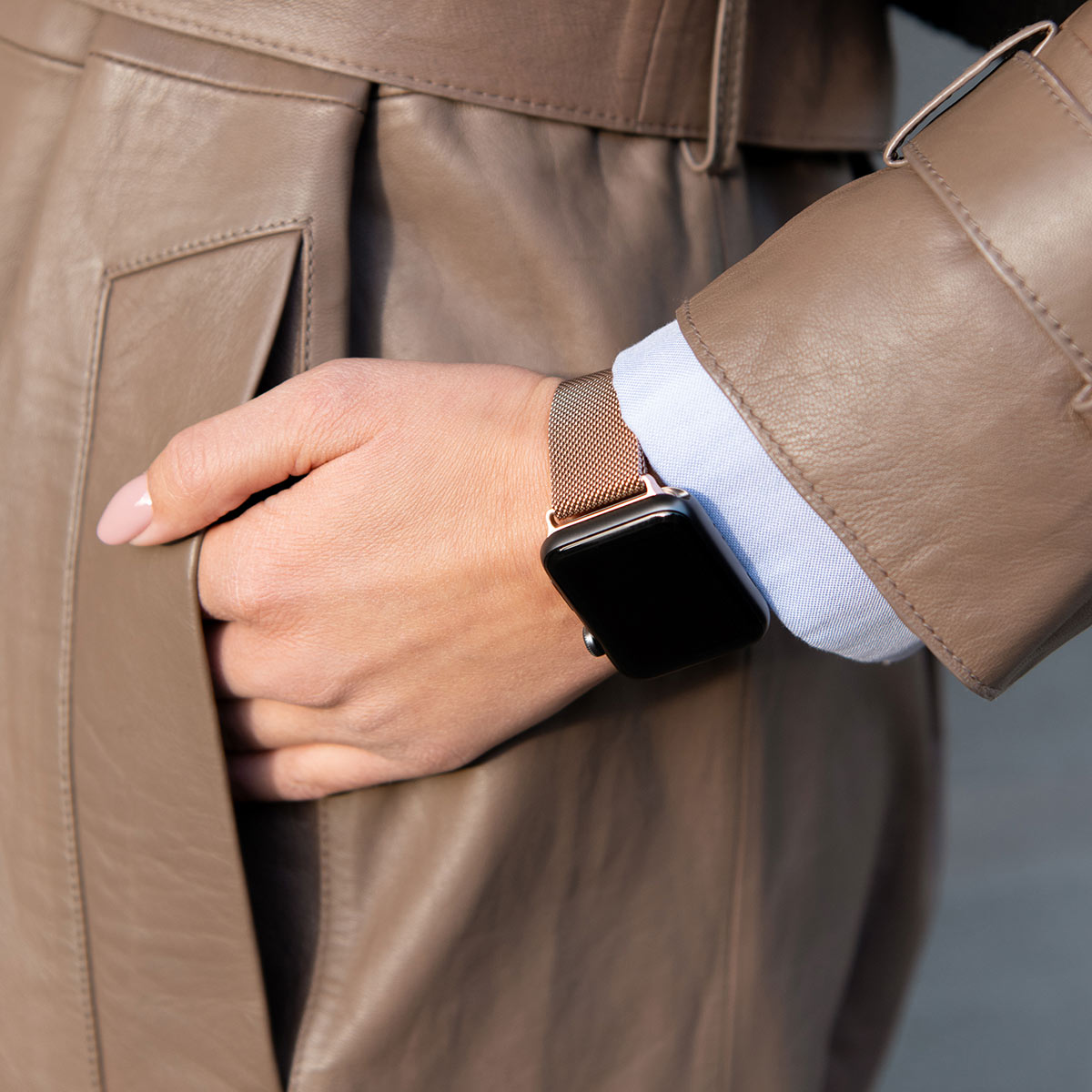 Skorter | Apple Watch Band - Metal Mesh