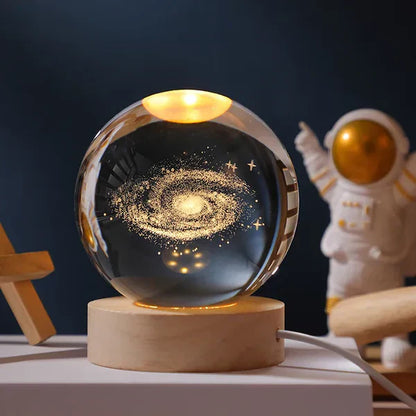 Skorter | SolarSphere – Crystal Solar System with LED Lighting | Educational & Decorative Gift