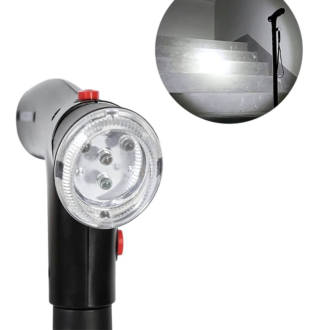 Skorter | Folding Cane - Lightweight Telescopic Walking Stick for Seniors & Travelers - Collapsible Mobility Aid for Easy Transport