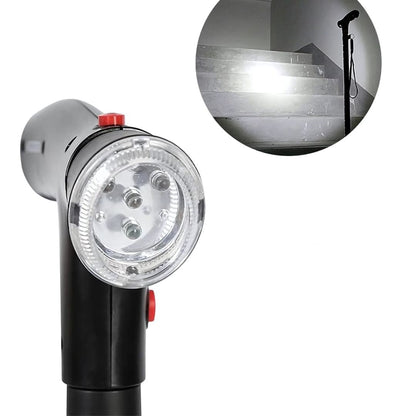 Skorter | Folding Cane - Lightweight Telescopic Walking Stick for Seniors & Travelers - Collapsible Mobility Aid for Easy Transport