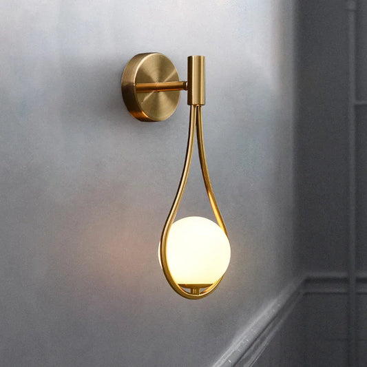 Skorter | Modern Glass Ball Wall Lamp