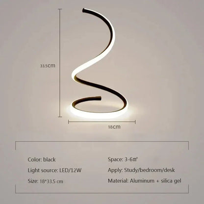 Skorter | GlowStream - Modern LED Table Lamp
