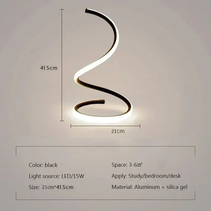 Skorter | GlowStream - Modern LED Table Lamp