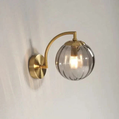 Skorter | LuxeCrystal Modern Glass Wall Lamp