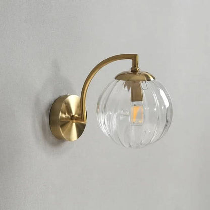 Skorter | LuxeCrystal Modern Glass Wall Lamp