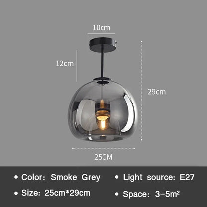 Skorter | EssenceGlow - Glass Ceiling Light