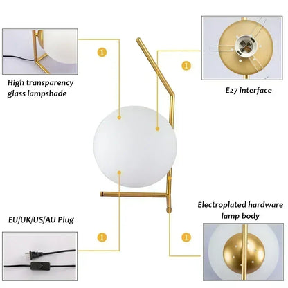 Skorter | LuxeGlim - Modern Elegant Table Lamp