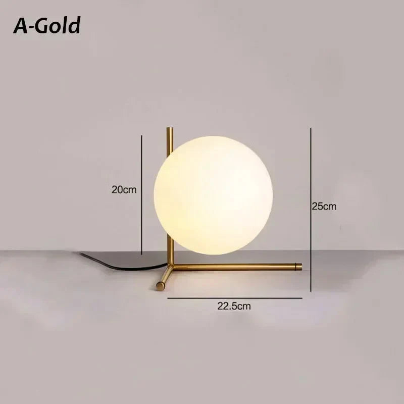 Skorter | CityGlow - Modern minimalist glass table lamp