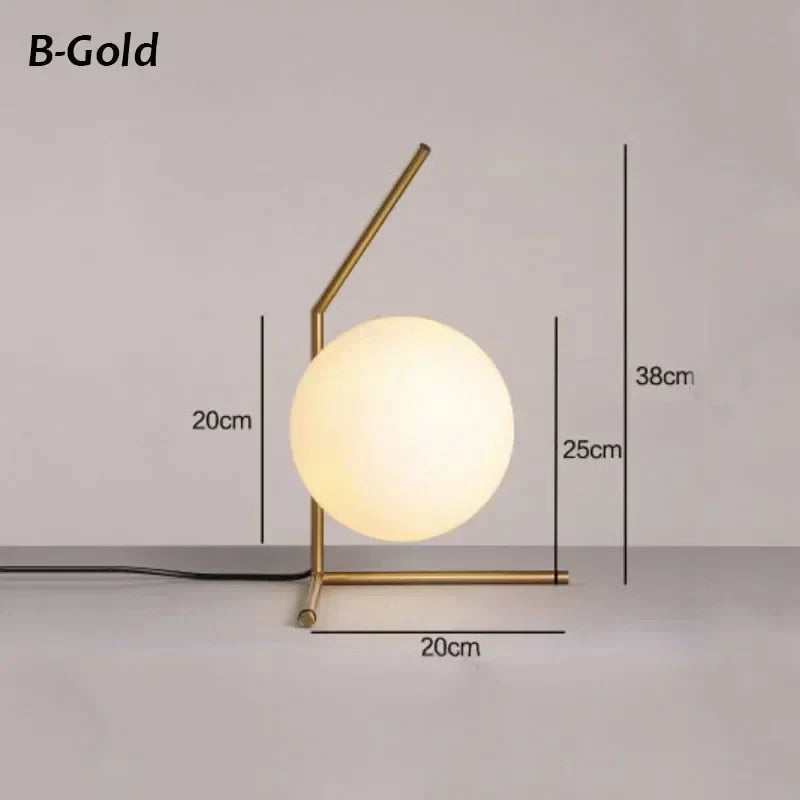 Skorter | CityGlow - Modern minimalist glass table lamp
