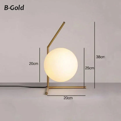 Skorter | CityGlow - Modern minimalist glass table lamp