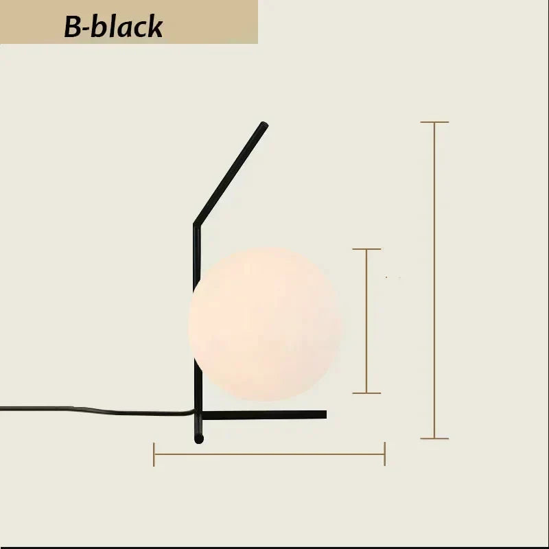 Skorter | CityGlow - Modern minimalist glass table lamp