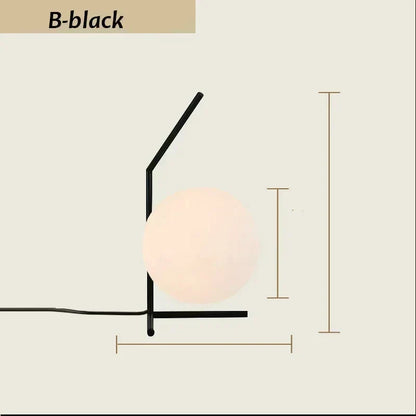 Skorter | CityGlow - Modern minimalist glass table lamp