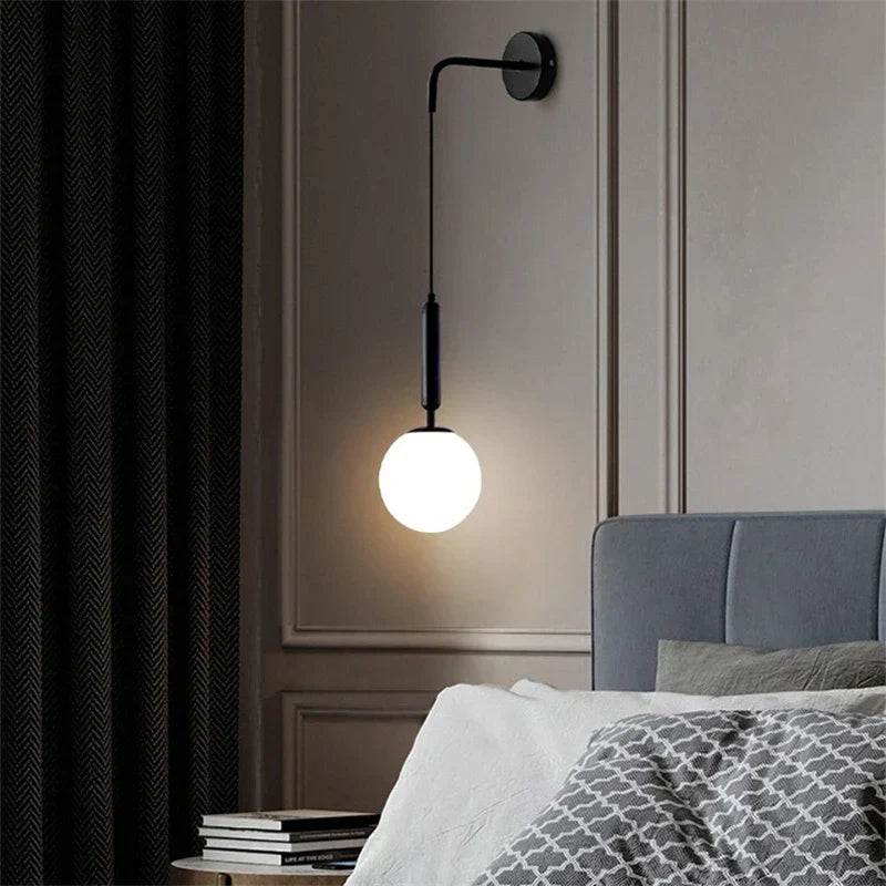 Skorter | HelderGlans - Modern Glass Wall Lamp
