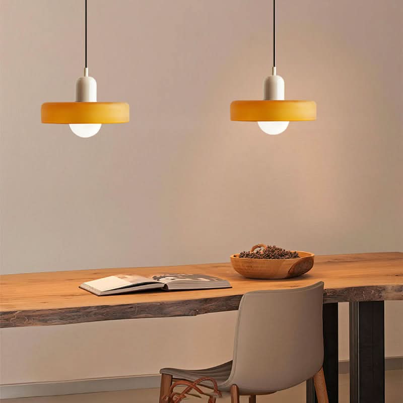 Skorter | Bauhaus Colored Glass Pendant Light