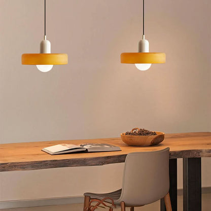 Skorter | Bauhaus Colored Glass Pendant Light