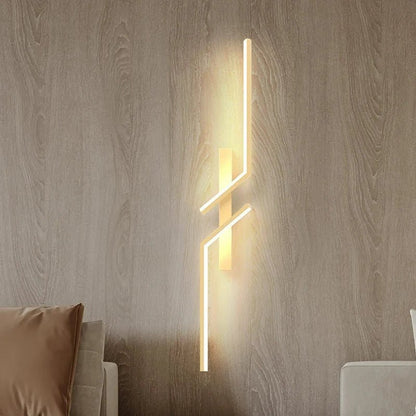 Skorter | Creative LED wall lamp with stripe design | Modern design and dimmable light in 3 colors