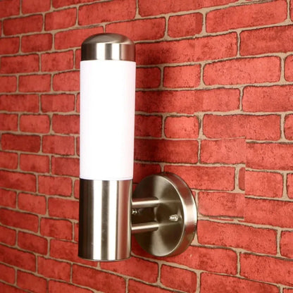 Skorter | Stainlessglow - Modern Wall Lamps in Stainless Steel for Outdoor Use