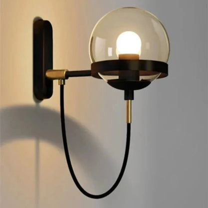 Skorter | GlassGlow - Modern Glass Wall Lamp – LED Wall Lamp for Living Room & Hallway