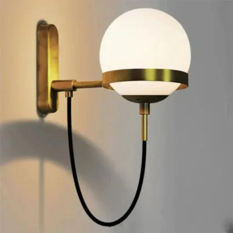 Skorter | GlassGlow - Modern Glass Wall Lamp – LED Wall Lamp for Living Room & Hallway