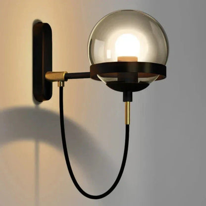 Skorter | GlassGlow - Modern Glass Wall Lamp – LED Wall Lamp for Living Room & Hallway