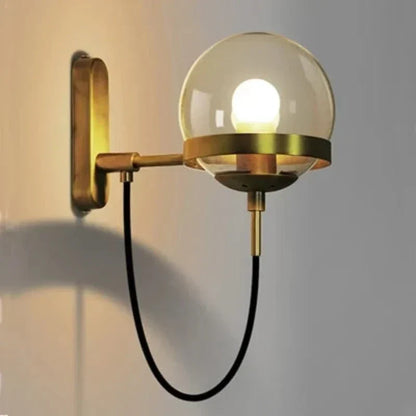 Skorter | GlassGlow - Modern Glass Wall Lamp – LED Wall Lamp for Living Room & Hallway