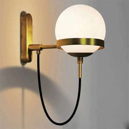 Skorter | GlassGlow - Modern Glass Wall Lamp – LED Wall Lamp for Living Room & Hallway
