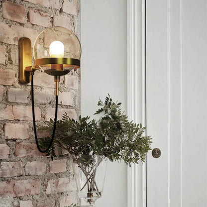 Skorter | GlassGlow - Modern Glass Wall Lamp – LED Wall Lamp for Living Room & Hallway
