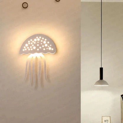 Skorter | GlimmerCoral Jellyfish LED Wall Lamp