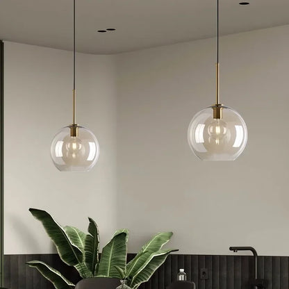 Skorter | NordicGlas - Modern Scandinavian Glass Pendant Lamp for Dining Room and Living Room
