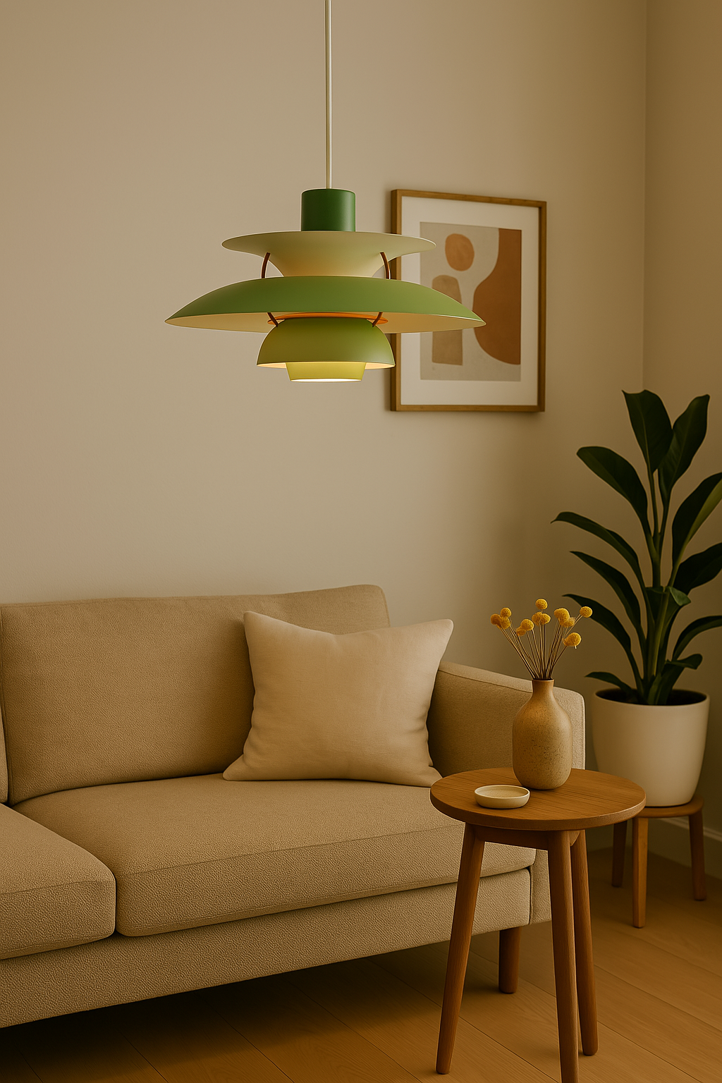 Skorter | Modern LED Ceiling Lamp Round – Dimmable & Durable – Stylish Lighting for Living Room, Dining Room & Office