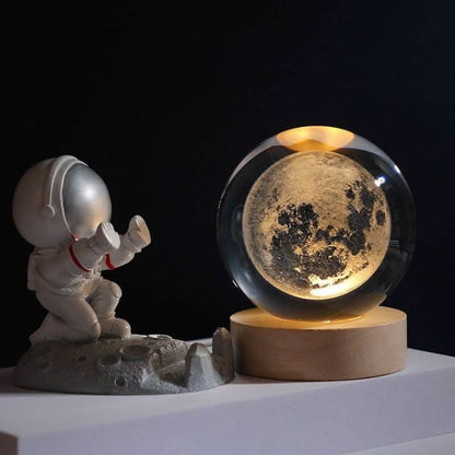 Skorter | Luminous Crystal Ball LED Night Light Decor