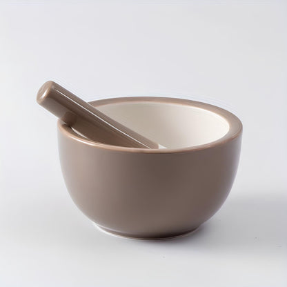 Skorter and a ceramic kitchen pestle