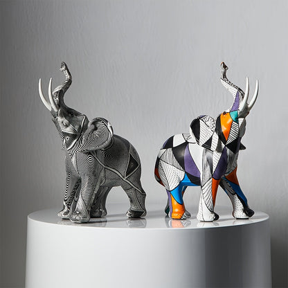 Skorter | Mosaic Majesty Elephant figurine
