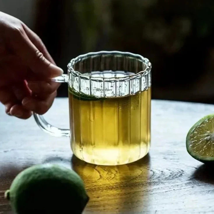 Skorter | Handcrafted Glass Ruffle Mugs