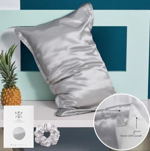 Skorter | Mulberry 100% pure silk pillowcase